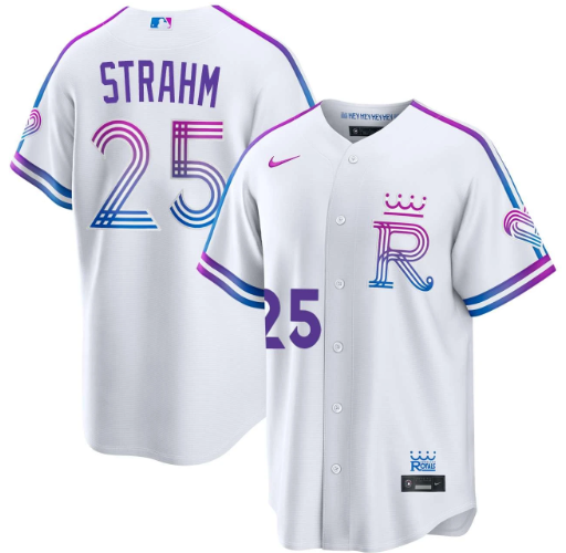 Matt Strahm Kansas City Royals White 2026 City Connect Jersey