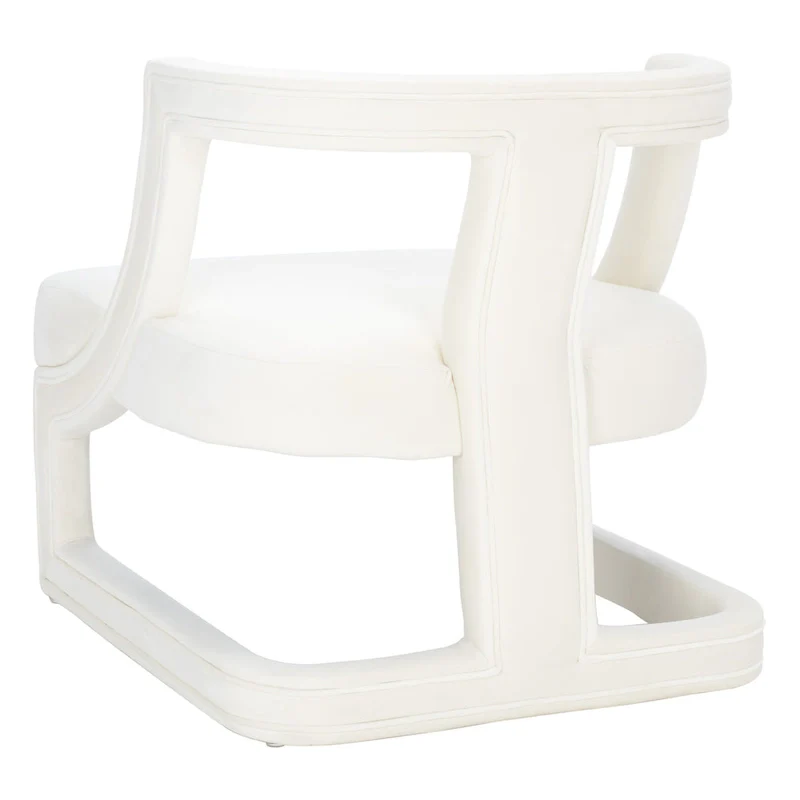 SAFAVIEH Emelie Accent Chair - 27  W x 27  D x 27  H - 26Wx27Dx27H