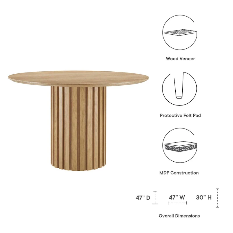 47 Round Dining Table