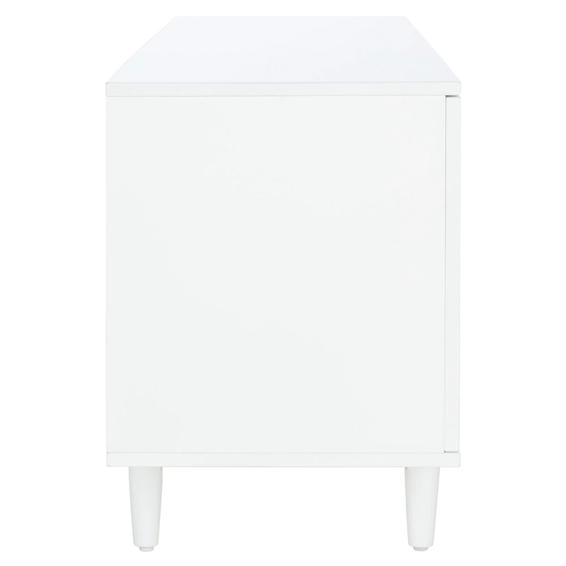 SAFAVIEH Krysta 3 Shelf Patterned Media Stand - 54 W x 15 D x 22 H - 54Wx15Dx22H