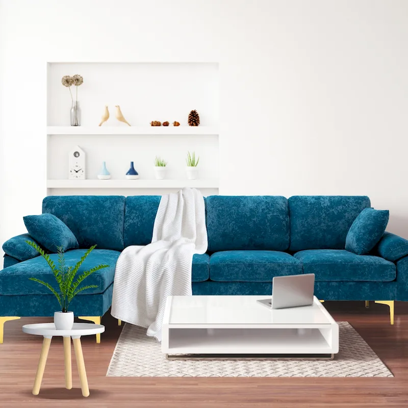 Kata 115  Sectional Sofa with Ottman