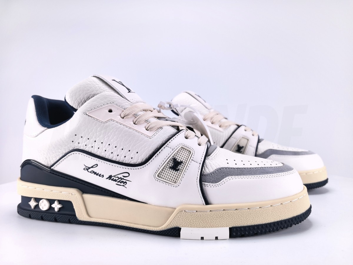 Louis Vuitton LV Trainer Marine - Aktrende