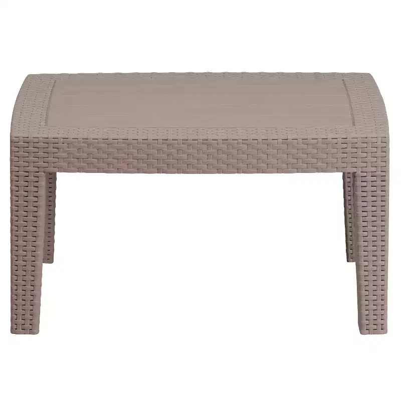 Flash Furniture Rattan Coffee Table