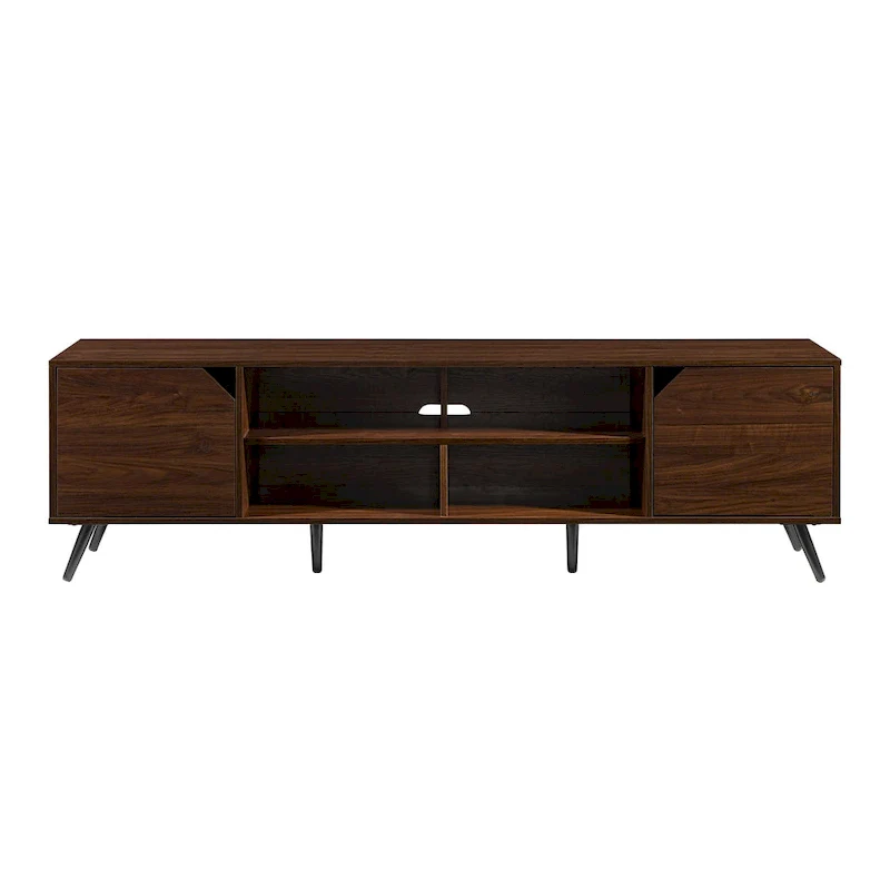 70-inch TV Stand with Storage Cabinets for Living Room
