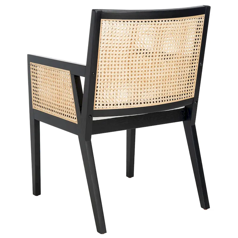 Couture Lupita Rattan Dining Chair - 21.9  W x 24.8  L x 33.9  H - 22Wx25Dx34H