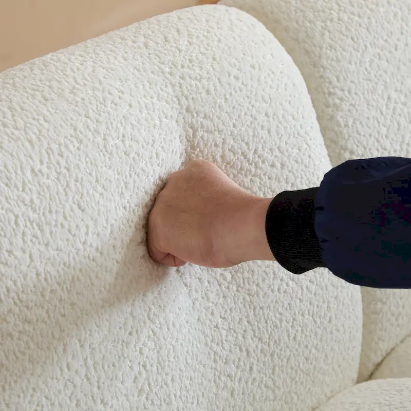 Christopher Knight Home - Tonson 83 3-Seater Wave Design Sofa