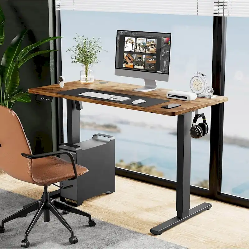 Height Adjustable Electric Standing Ergonomic Computer Desk