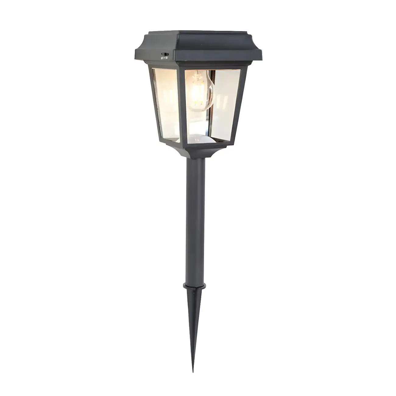 Trapezoidal Stake Metal Solar Landscape Lighting