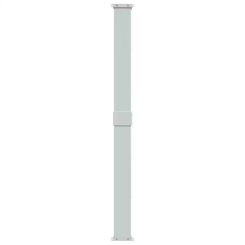 vidaXL Side Awning Blue (screen), Green grey (stand)