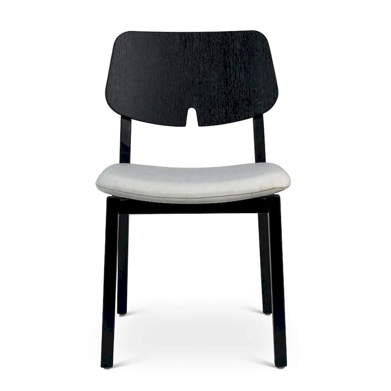 Dining Side Chair with Upholstered Seat