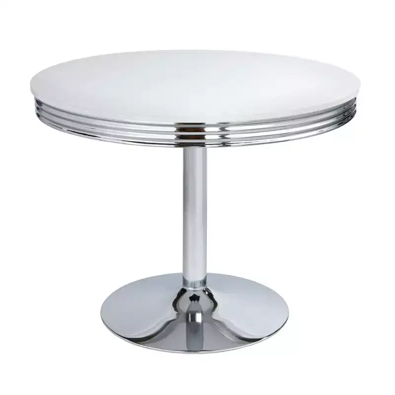 Buylateral Raleigh Retro Dining Table White