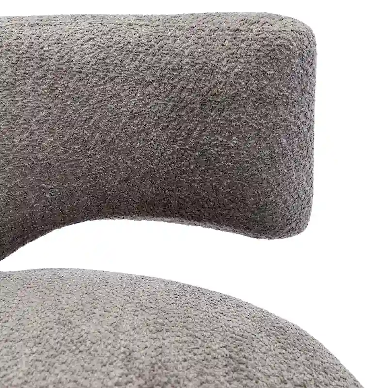 360 Degree Swivel Cuddle Barrel Accent Chairs with Wide Upholstered