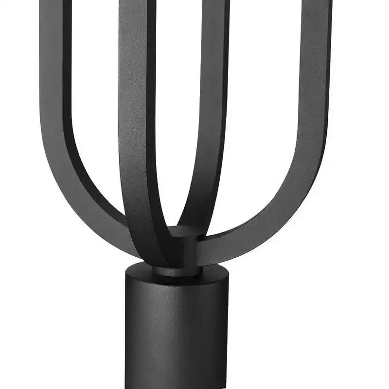 Z-Lite Leland 1 - Light Post Light in Sand Black