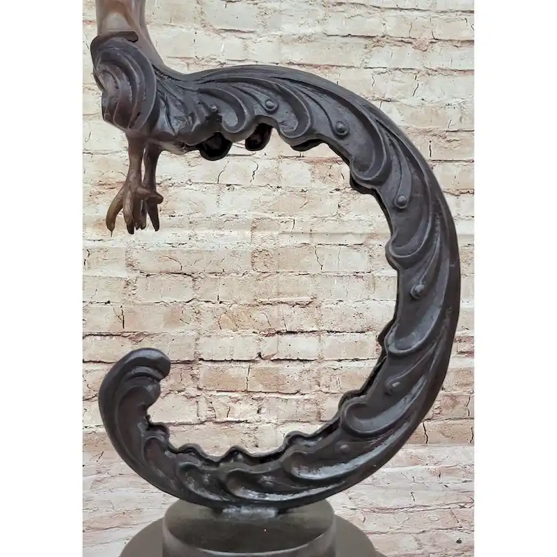 Kinnara Kinaree Kinari Woman Statue Sculpture Figure Hinduism Buddhism 24 Inches X 13 Inches