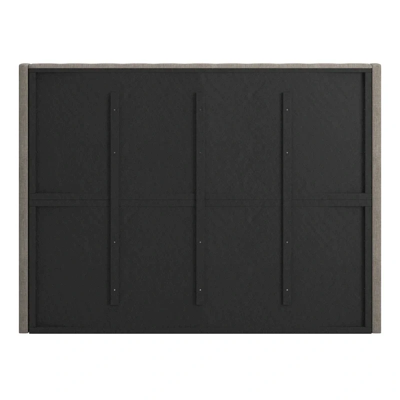 Button-Tufted Wingback Upholstered Headboard – Elegant Bedroom Accent
