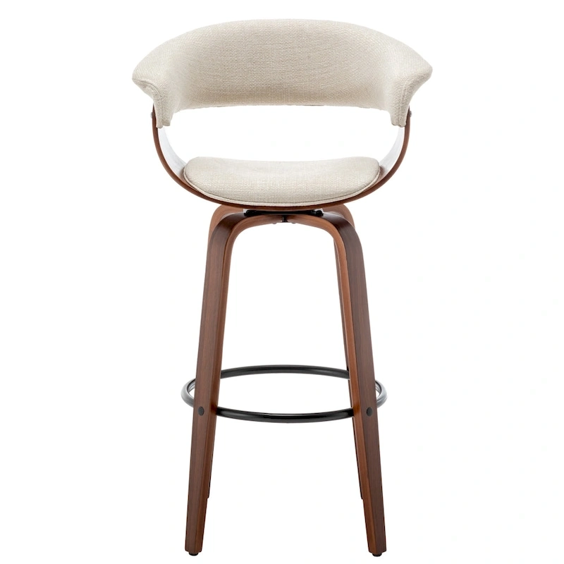 Lalit Padded Modern Bar Stool (Set of 2 Stools)