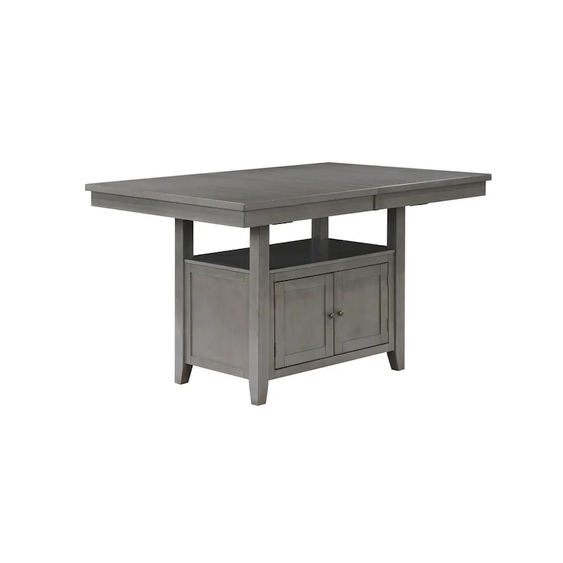 Tuscan Hills 7pc Piece Gray Pub Storage Dining Set