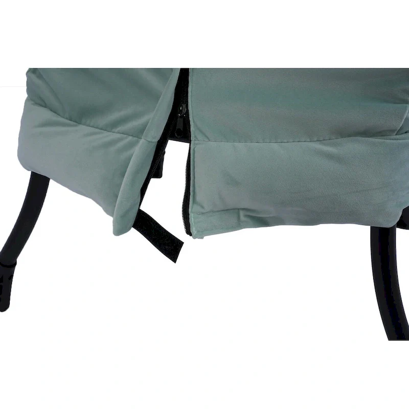 Padded Lounge Chair with Side Pocket