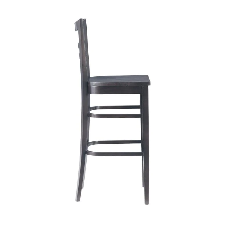 Heathcliff Rustic Solid Wood Barstool (Set of 2)