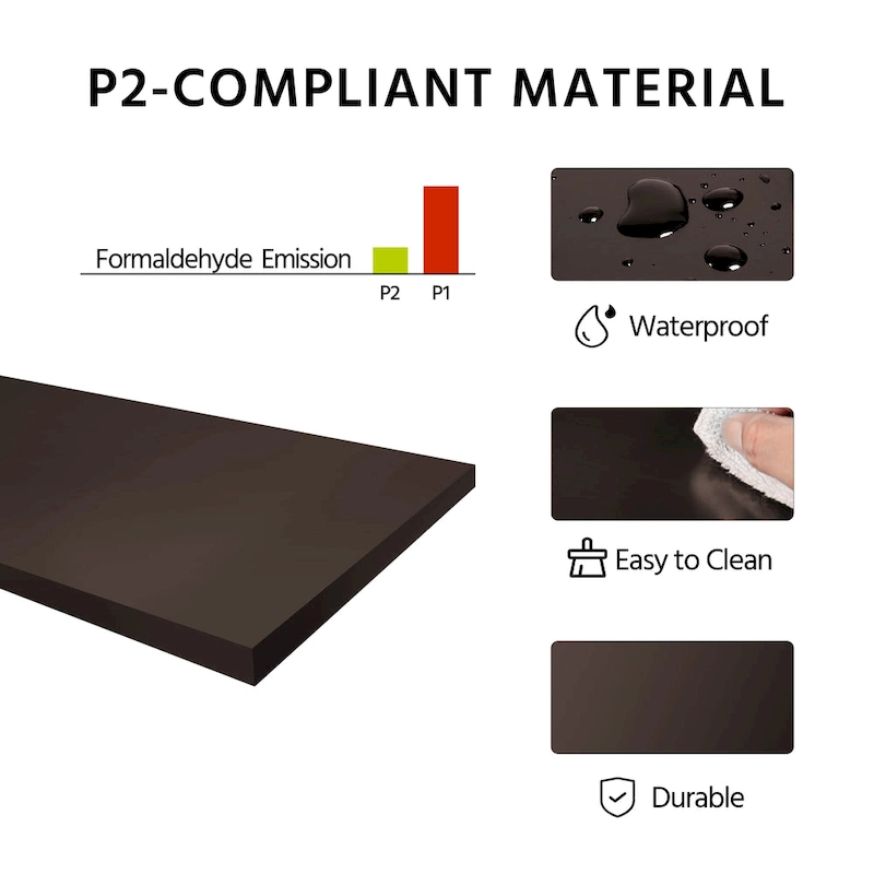 Yaheetech X-Design 3 Tiers Wooden Entryway Console Table