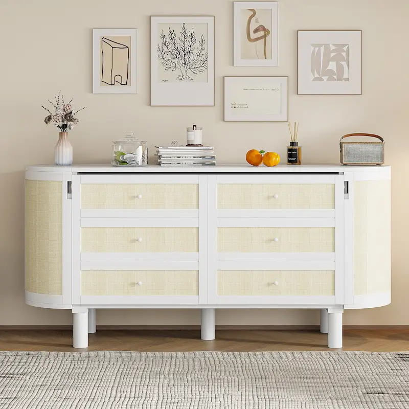 Queen Murphy Bed with Storage Cabinet