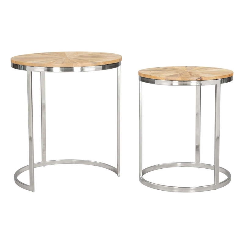 Bari Nesting Table Set Natural
