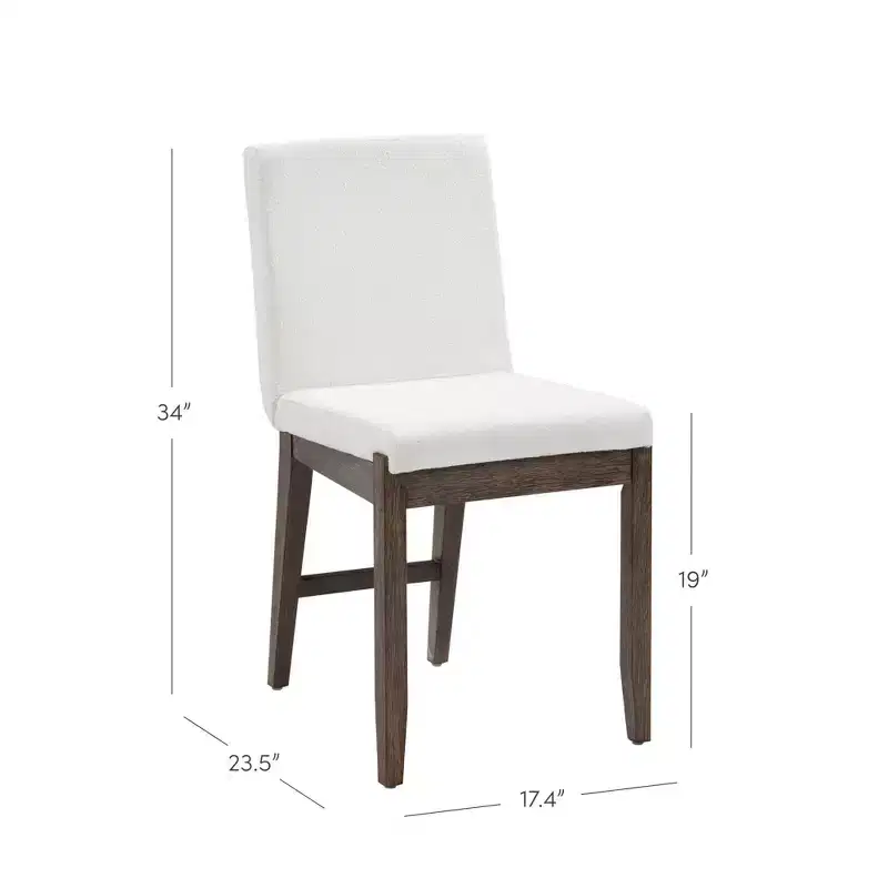 Nathan James Set of 2 Gracie Dining Chair