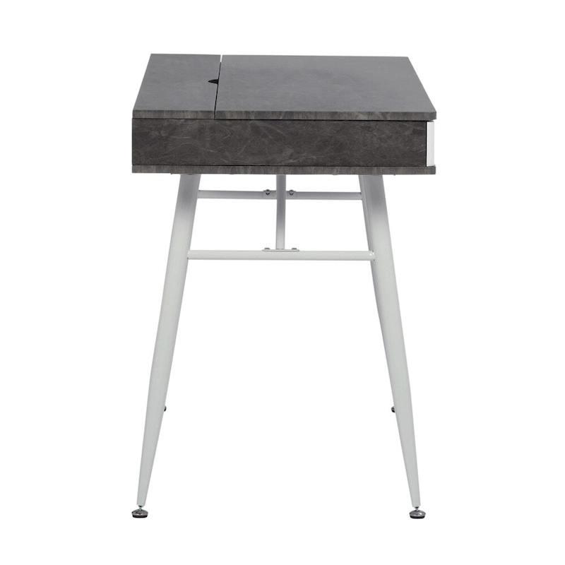 Calico Designs Alcove Modern Desk with Large Split Drawer