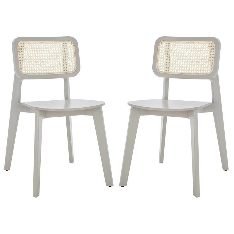 SAFAVIEH Luz Cane Dining Chair - 17 W x 20 D x 32 H - 17Wx20Dx32H