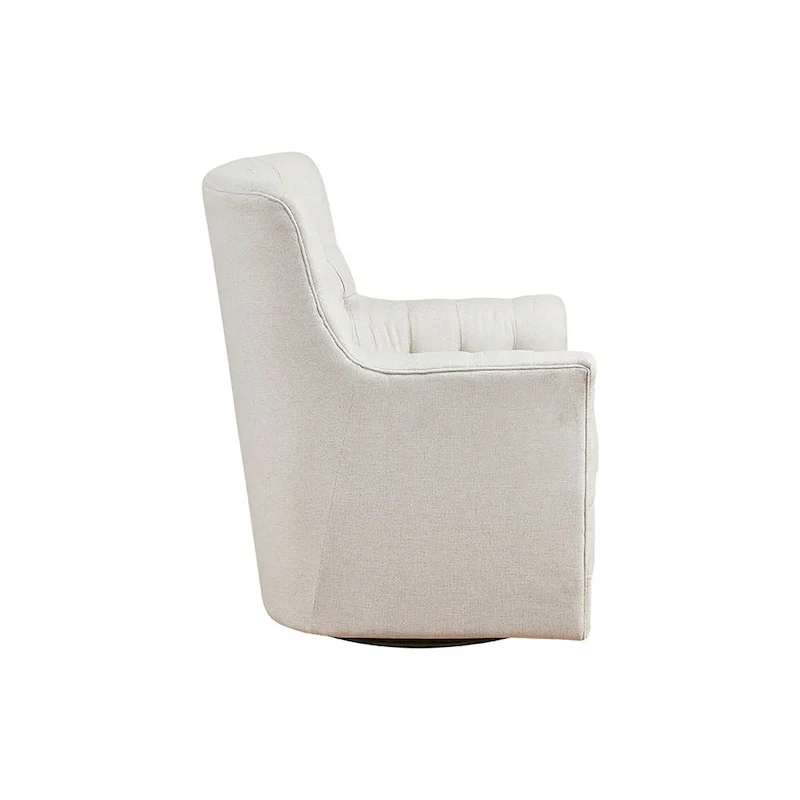 Tufted Swivel Glider Chair - Single Seat