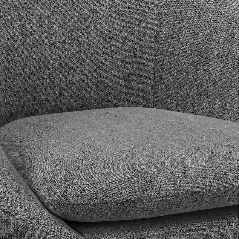 WYNDENHALL Bonita 27 inch Wide Irregular Mid Century Modern Accent Chair - 26.6 D x 26.8 W x 31.5 H