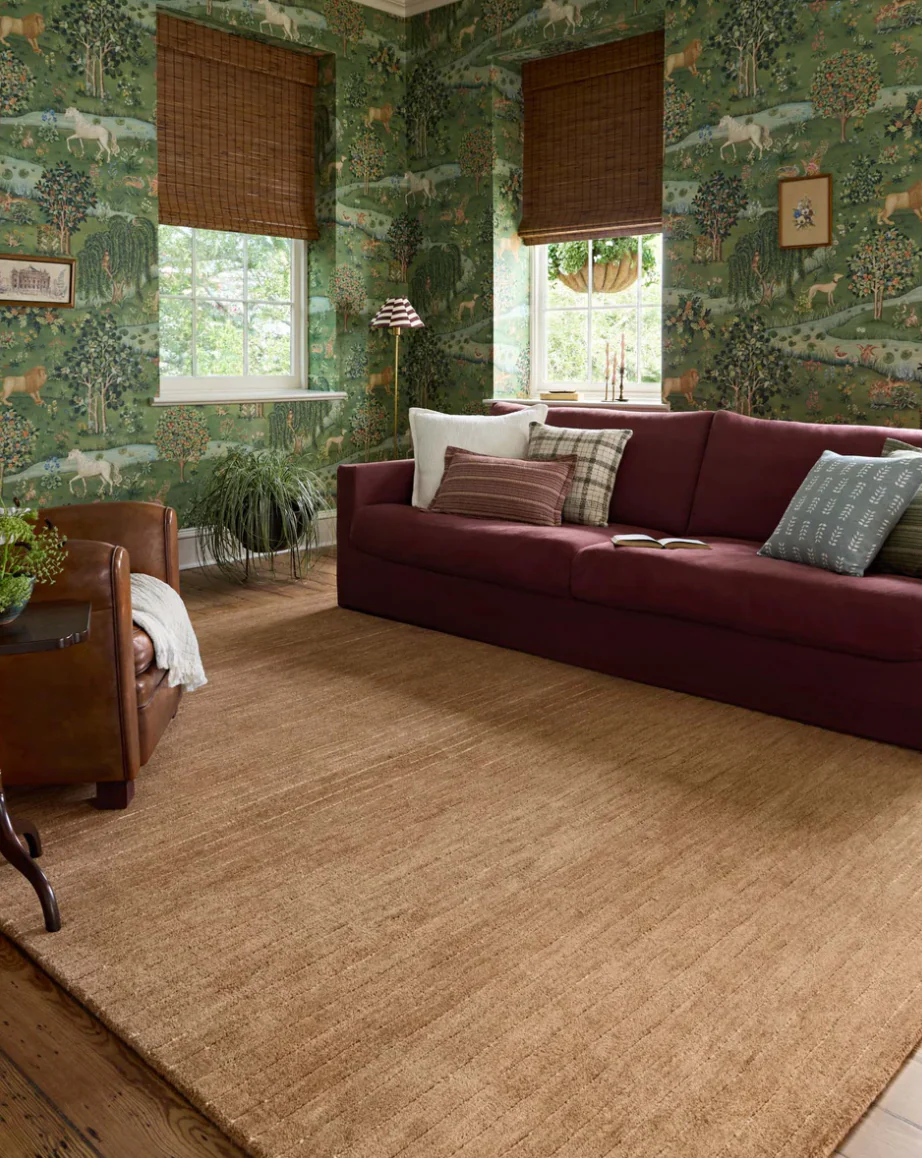 Henry Rust Natural Rug