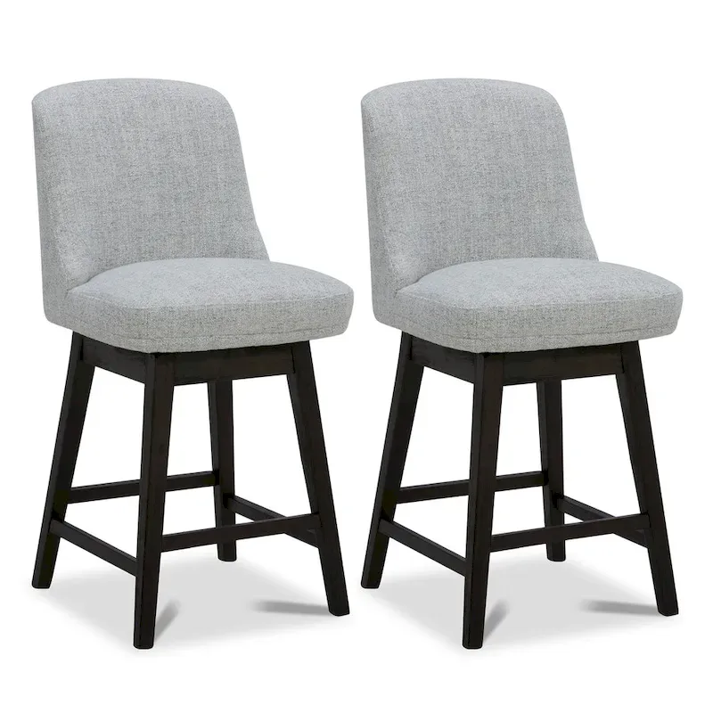 Phoebe Modern Counter Height Barstool Set of 2