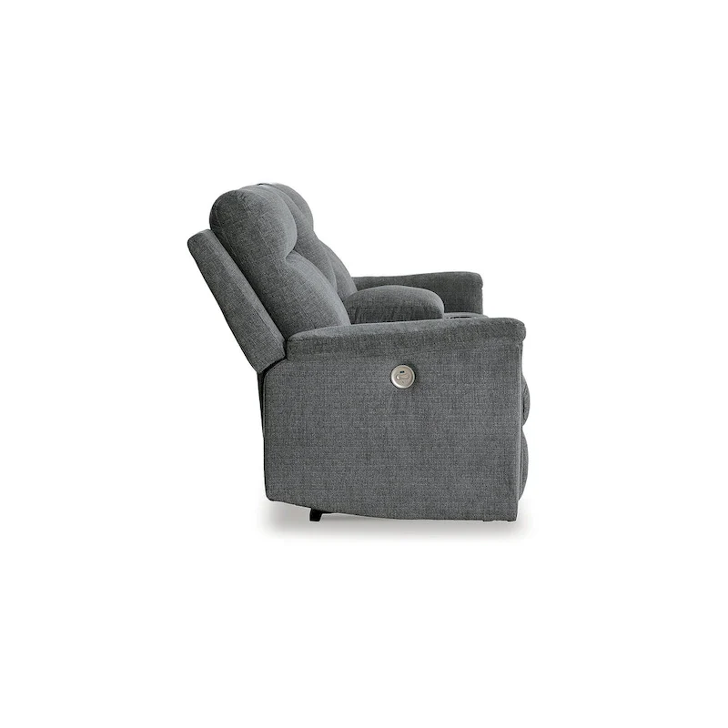 Signature Design by  Barnsana Power Reclining Loveseat with Console