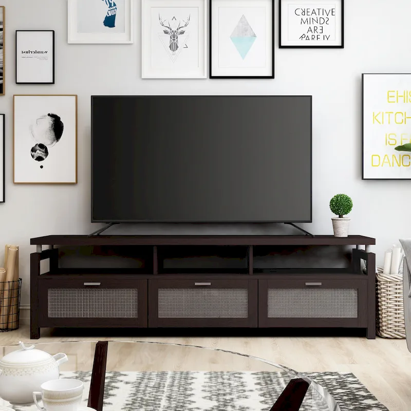 71-inch storage TV cabinet