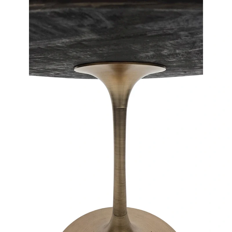 Carolina Living Alden Wood Top 36  Round Dining Table