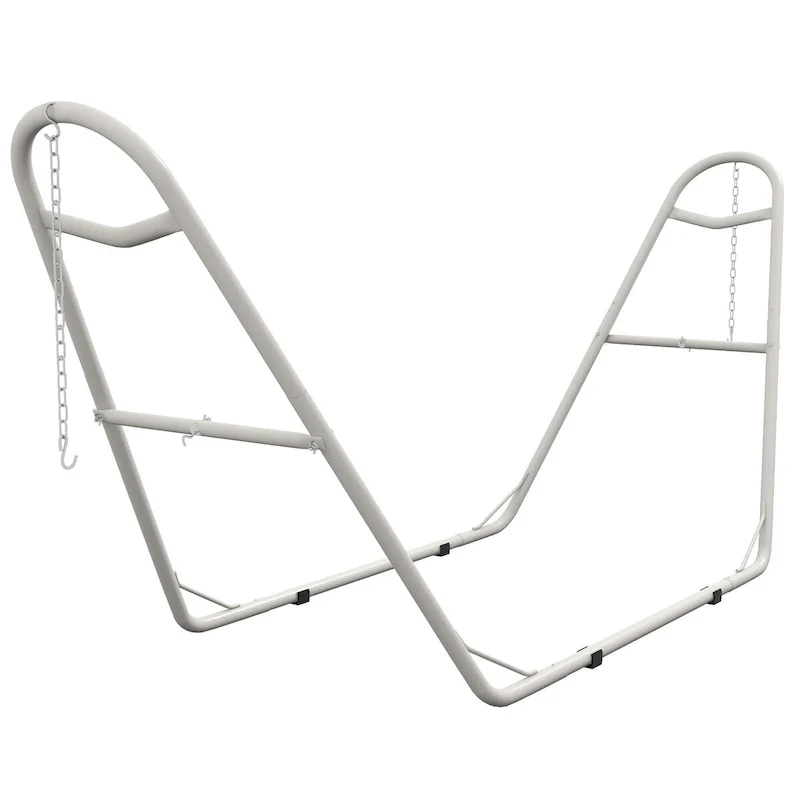 Portable Hammock Stand for 2 Person, Adjustable Steel Frame Hammock Stand for 9-14ft Hammocks