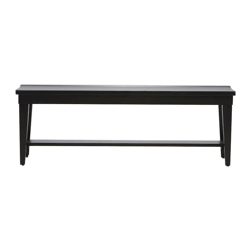 The Gray Barn Hearthstone Ridge Tobacco & Black 6 Piece Rectangular Table Set