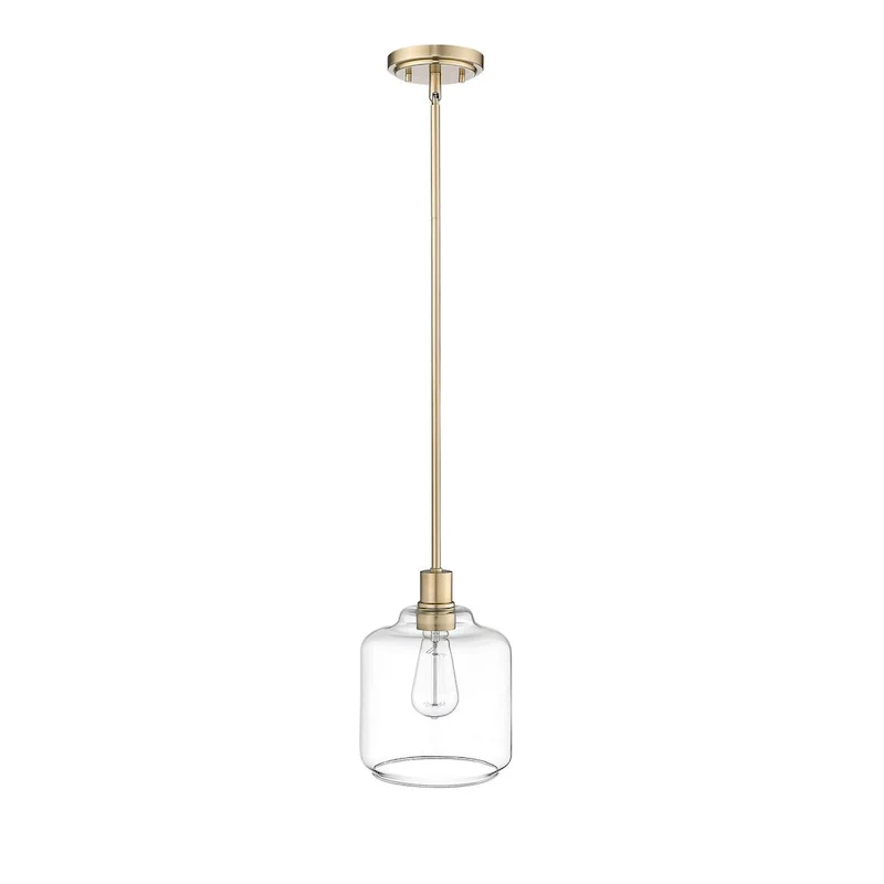 Millennium Lighting Asheville 1 Light Mini-Pendant Fixture with Clear Glass Shades