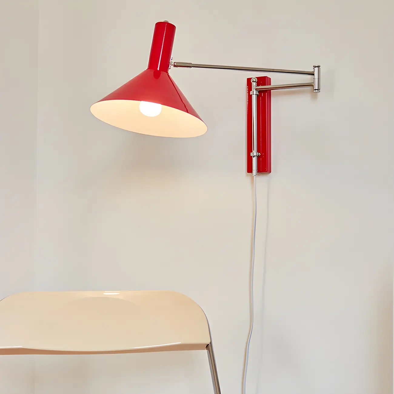 Industrial Metal Stylish Swing Arm Wall Light