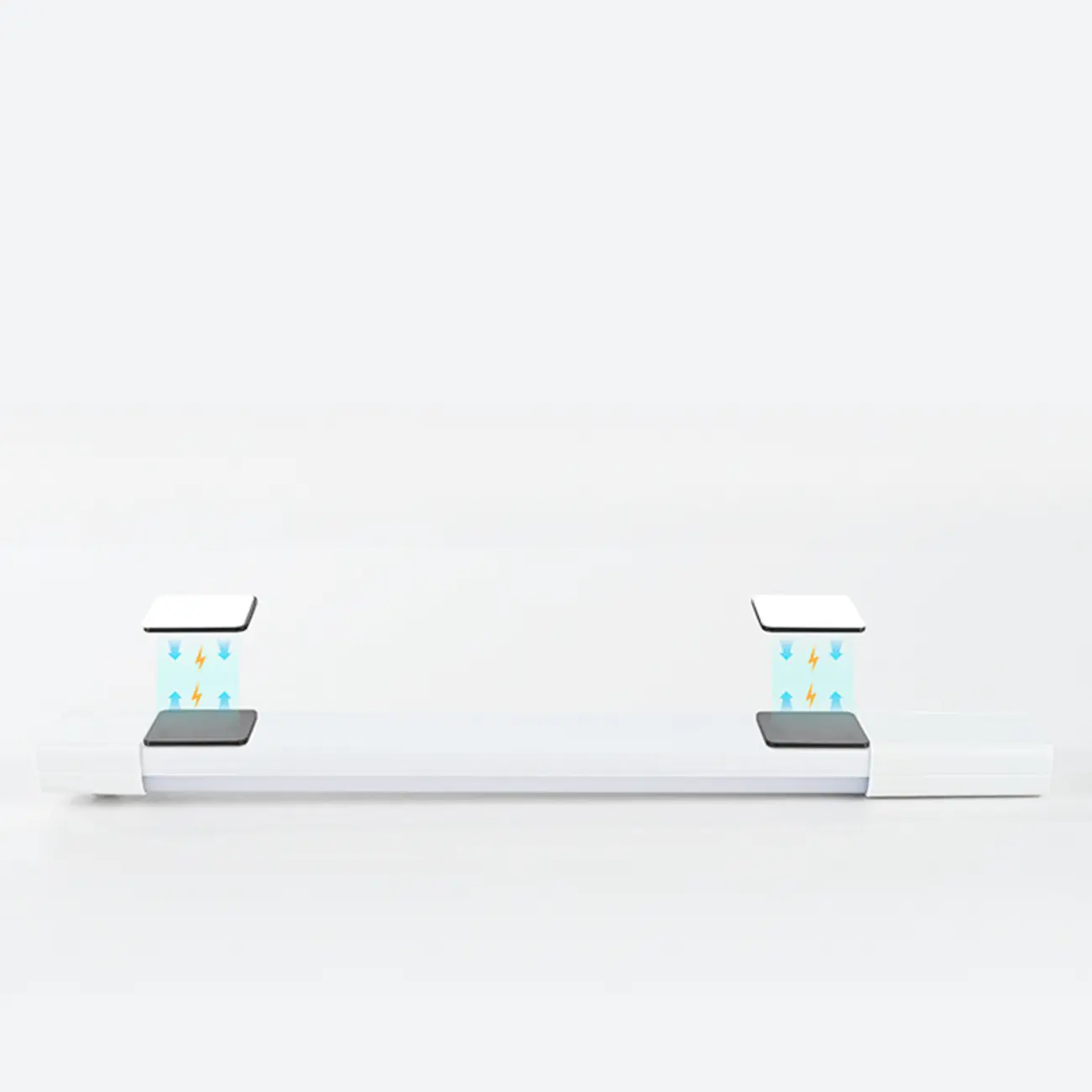 1-Light Modern Black Geometric LED Vanity Light