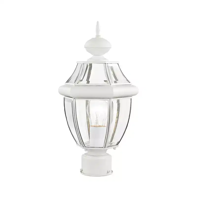 Livex Lighting Monterey 1 - Light Post Light in White