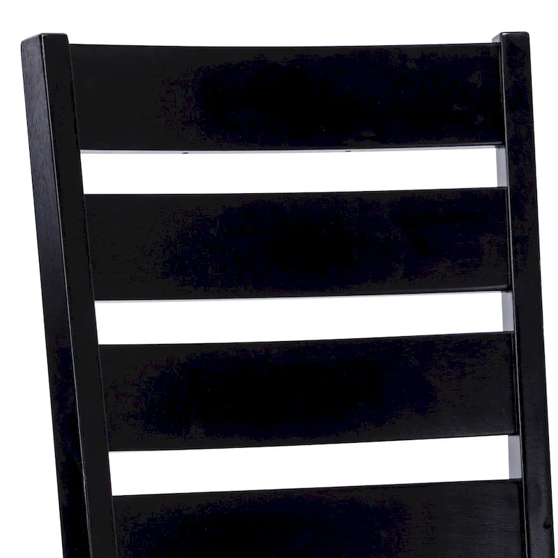 Ladder Back Wooden Dining Chairs