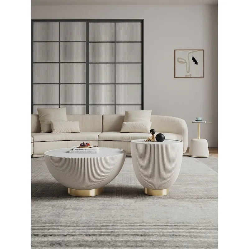 Modern Upholstered Dining Table with Chairs