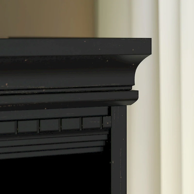 Fairview Antique White 5-shelf Bookcase - Antique - 29.57 L x 12.09 W x 68.94 H