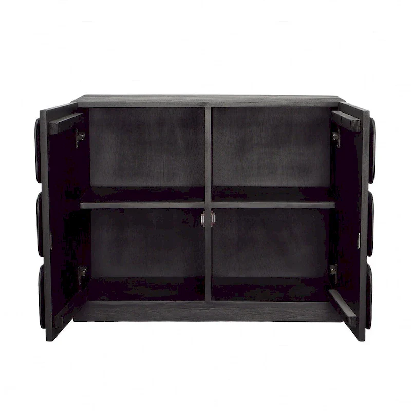 Melody 37  Wide Sideboard, Black