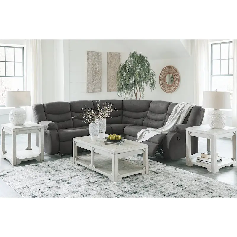 Signature Design by Ashley Partymate 2-Piece Reclining Sectional - 99W x 99D x 40H