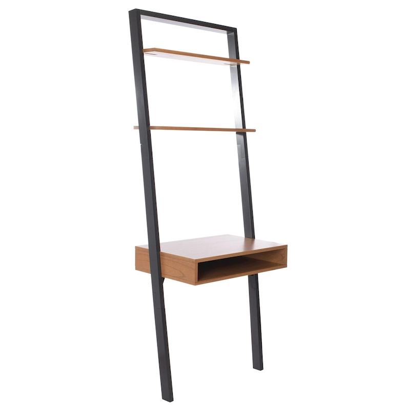 SAFAVIEH Oleta 2-Shelf Leaning Desk