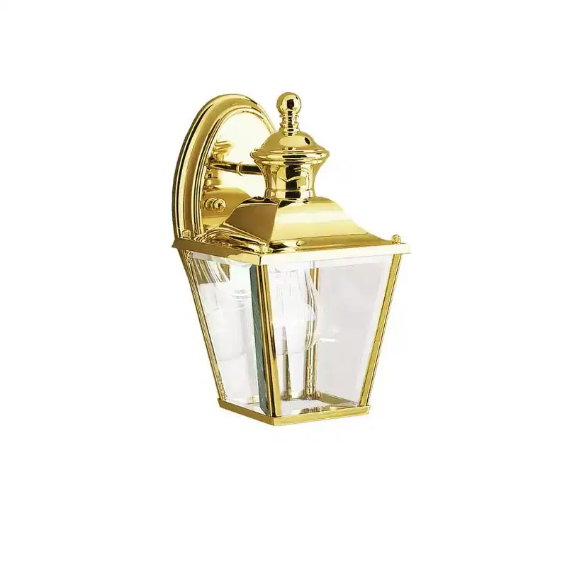Kichler Lighting Bay Shore 1 - Light Wall Light in Polished Brass