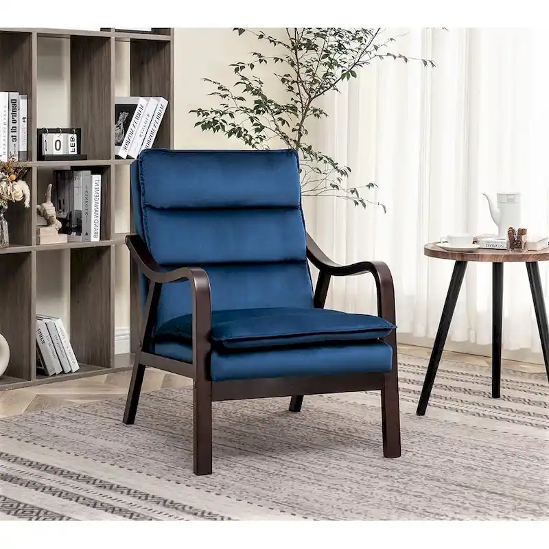 Clovis 24.8  Wide Velvet Armchair